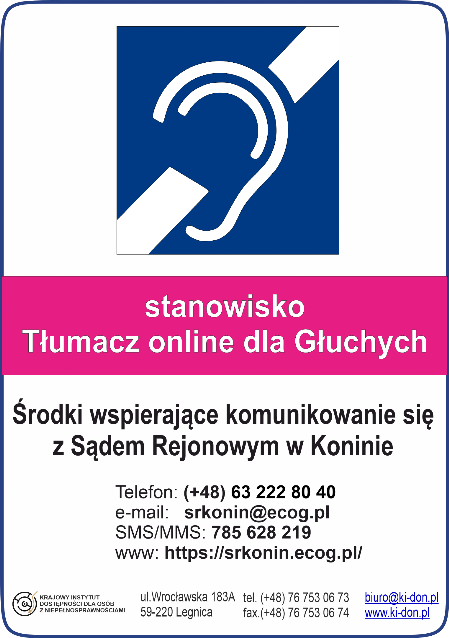 tłumacz języka migowego kidon